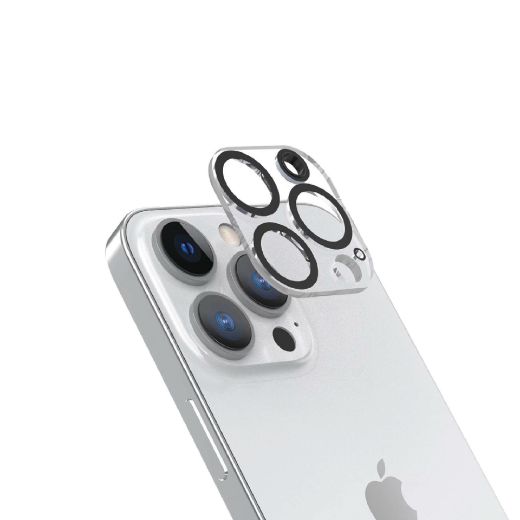 Picture of Eltoro Camera Glass AR with Silicone Ring for iPhone 15 Pro/15 Pro Max - Clear