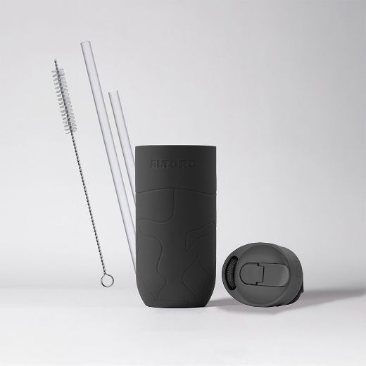 Picture of Eltoro Bottle Sleeve With Straw Lid - Grey