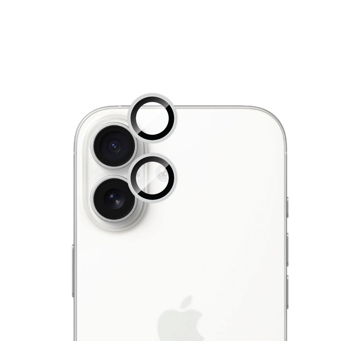 Picture of Eltoro Indivual Ar Metal Rings Camera Lens Protector for iPhone 17 - Silver