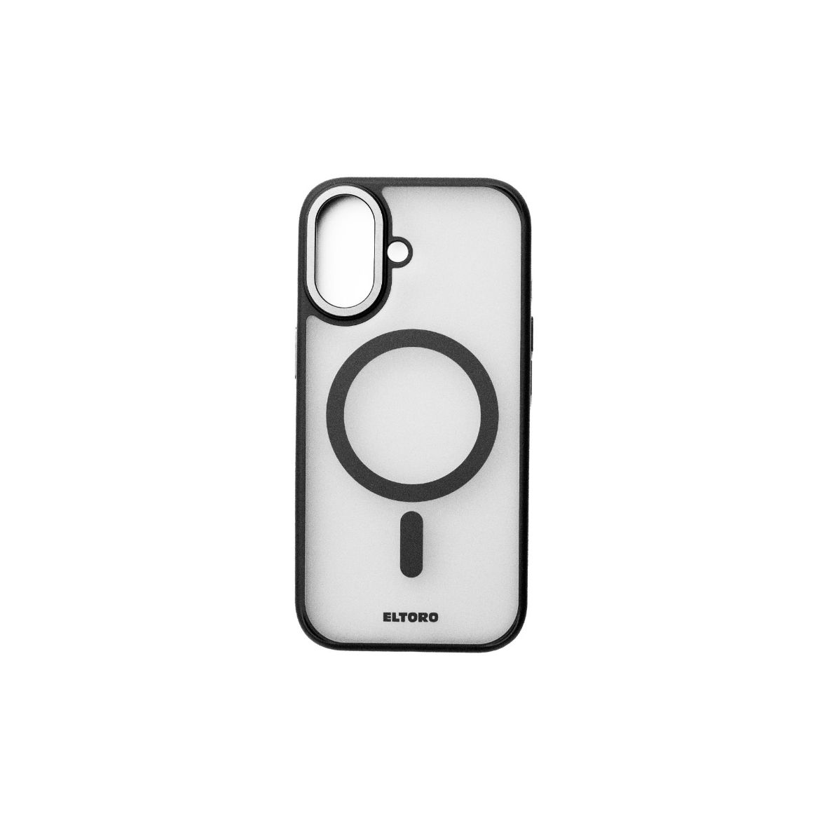 Picture of Eltoro Magsafe Smoke Rubberized Case for iPhone 17 - Black